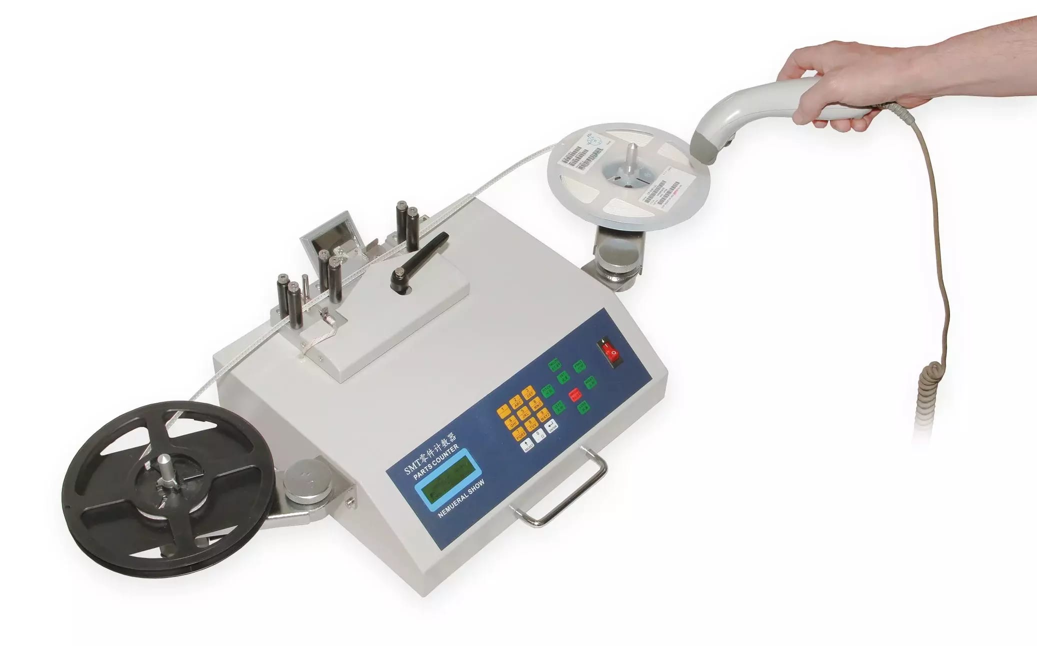 YS-802 Teilezähler mit Barcode-Leser und Druckeranschluss – 2
