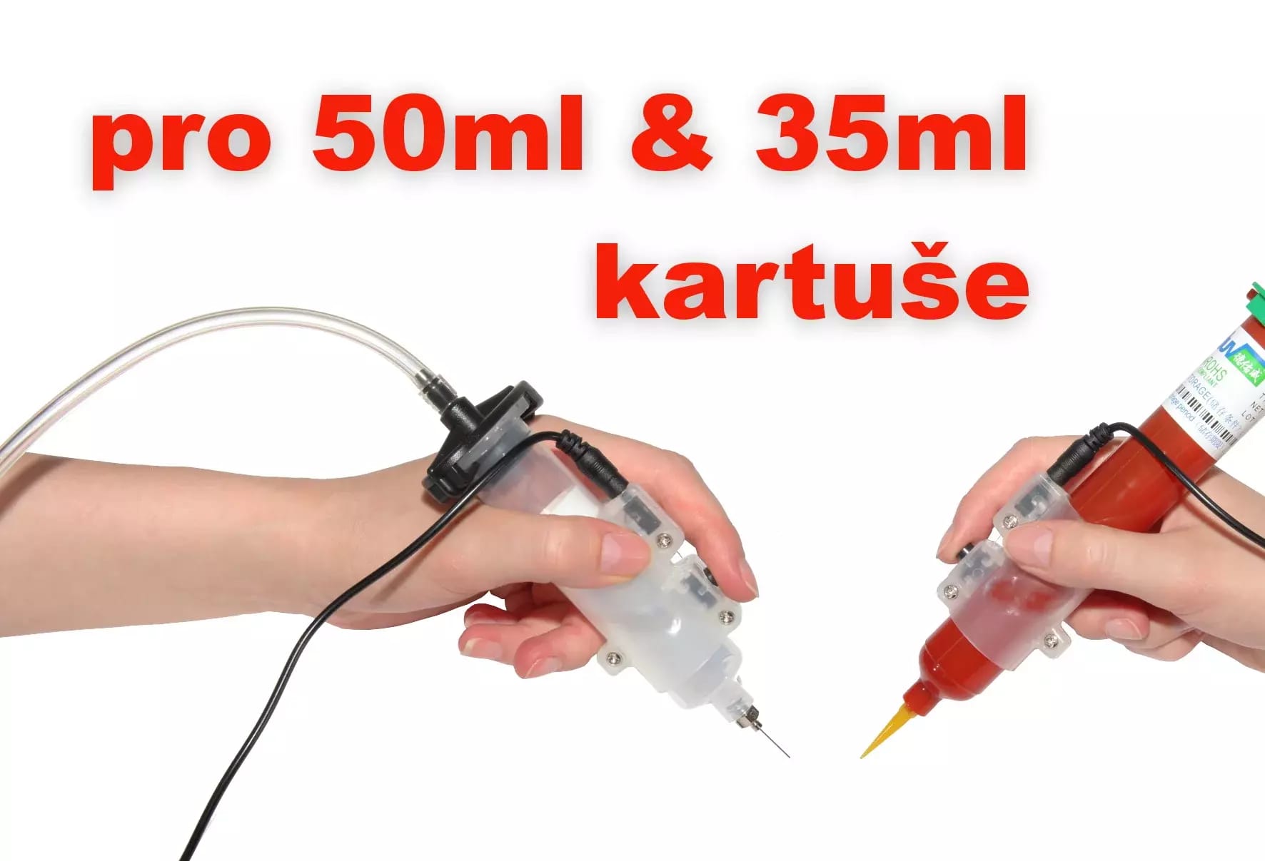 Manueller Kartuschenhalter mit Schalter – 2