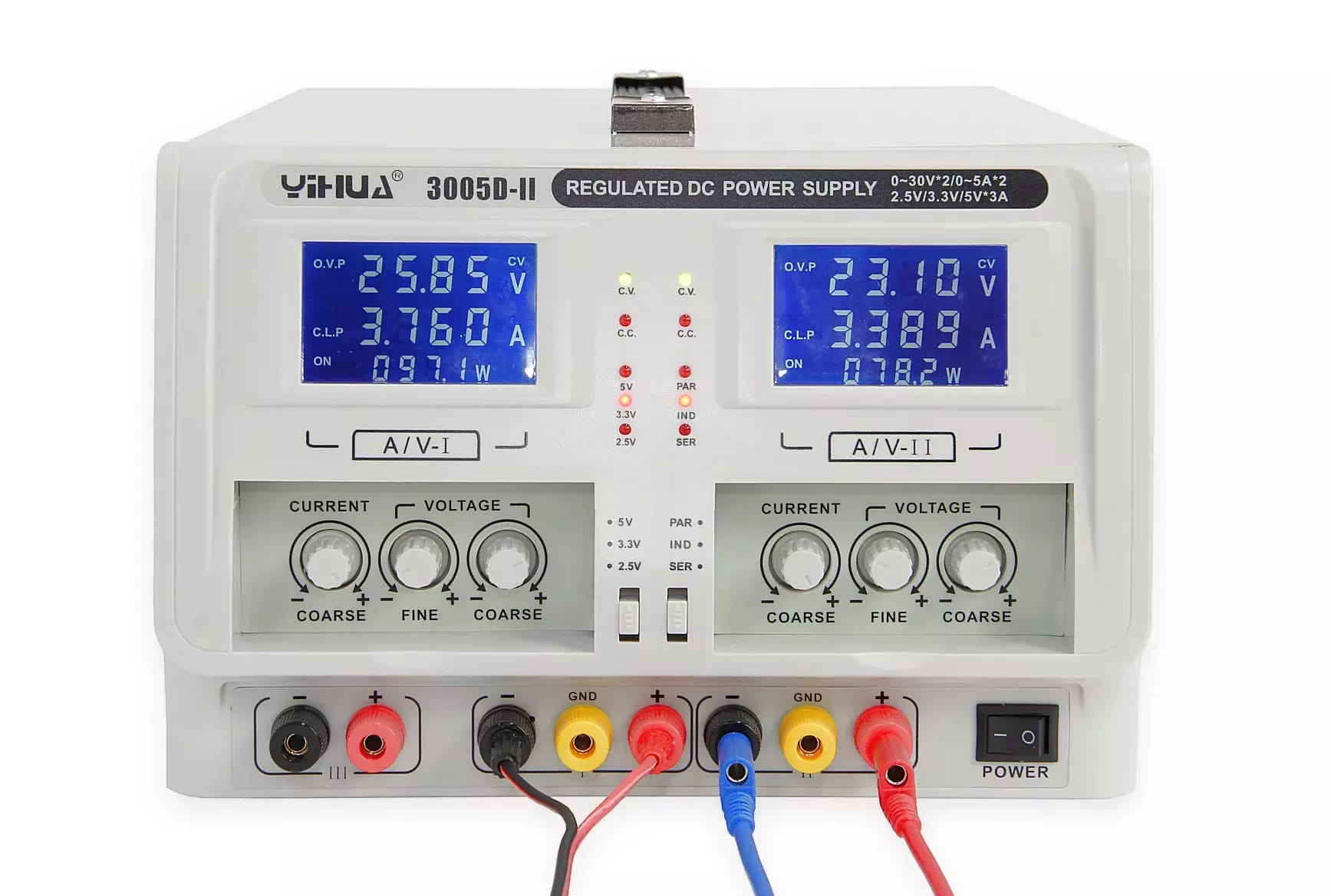YH3005D-II Lineares Labornetzgerät mit Leistungsanzeige – 2