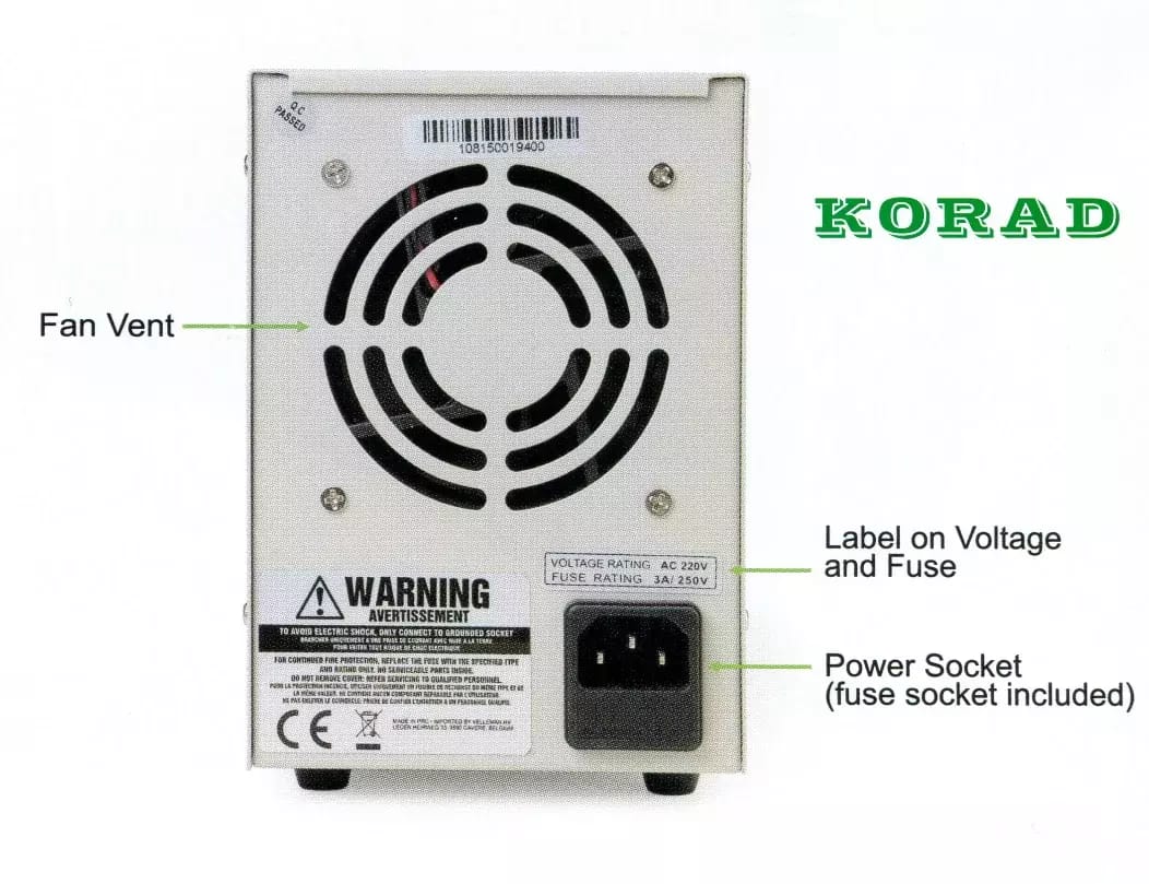 Korad KA3010D digital gesteuertes lineares Labornetzgerät – 2