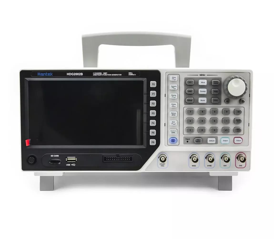 Funktionsgenerator Hantek HDG2002B 2CH 16bit, 250MSa/s, 5MHz – 2