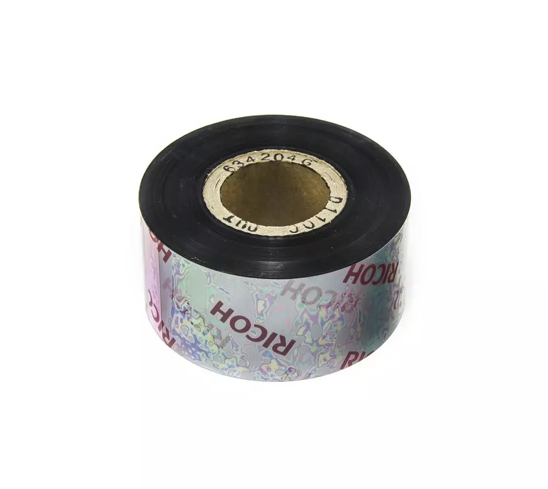 Schwarzes Thermotransfer-TTR-Kunstharzband RICOH D110C OUT 30mm 300m – 2