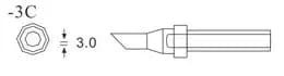 Bakon200-3C Spitze