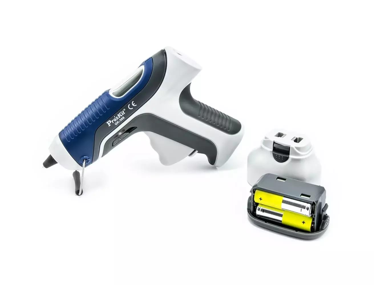 Proskit GK-368 LED kabellose Heißklebepistole mit AA-Batterien – 2