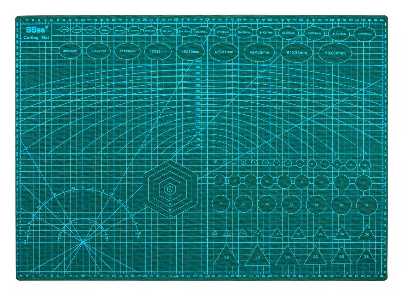Schneidematte Großformat doppelseitig A2 60x45cm – 2