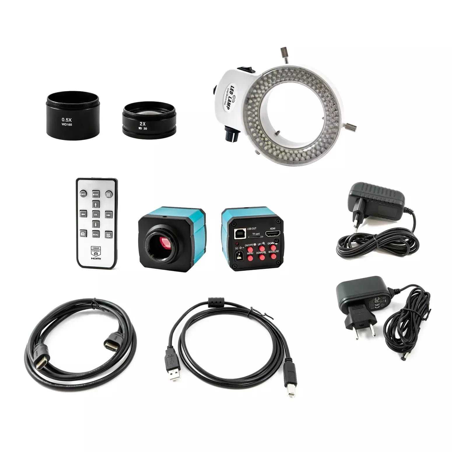 Trinokulares Mikroskop mit Schwenkarm 14Mpix Mikroskop mit HDMI – 2