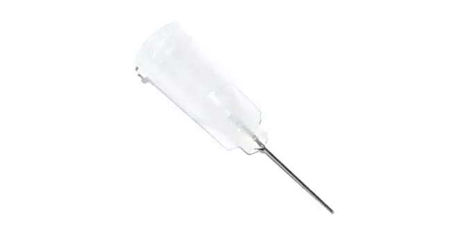 Geklebte Dosiernadeln mit Edelstahlkanüle 12,7mm klar 27G 1St