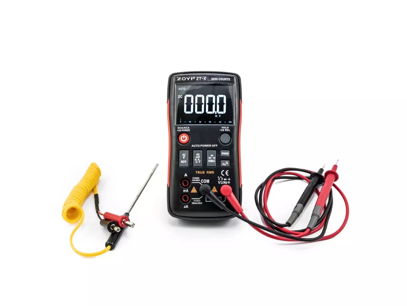 Digital-Multimeter ZT-X True RMS, Bargraph