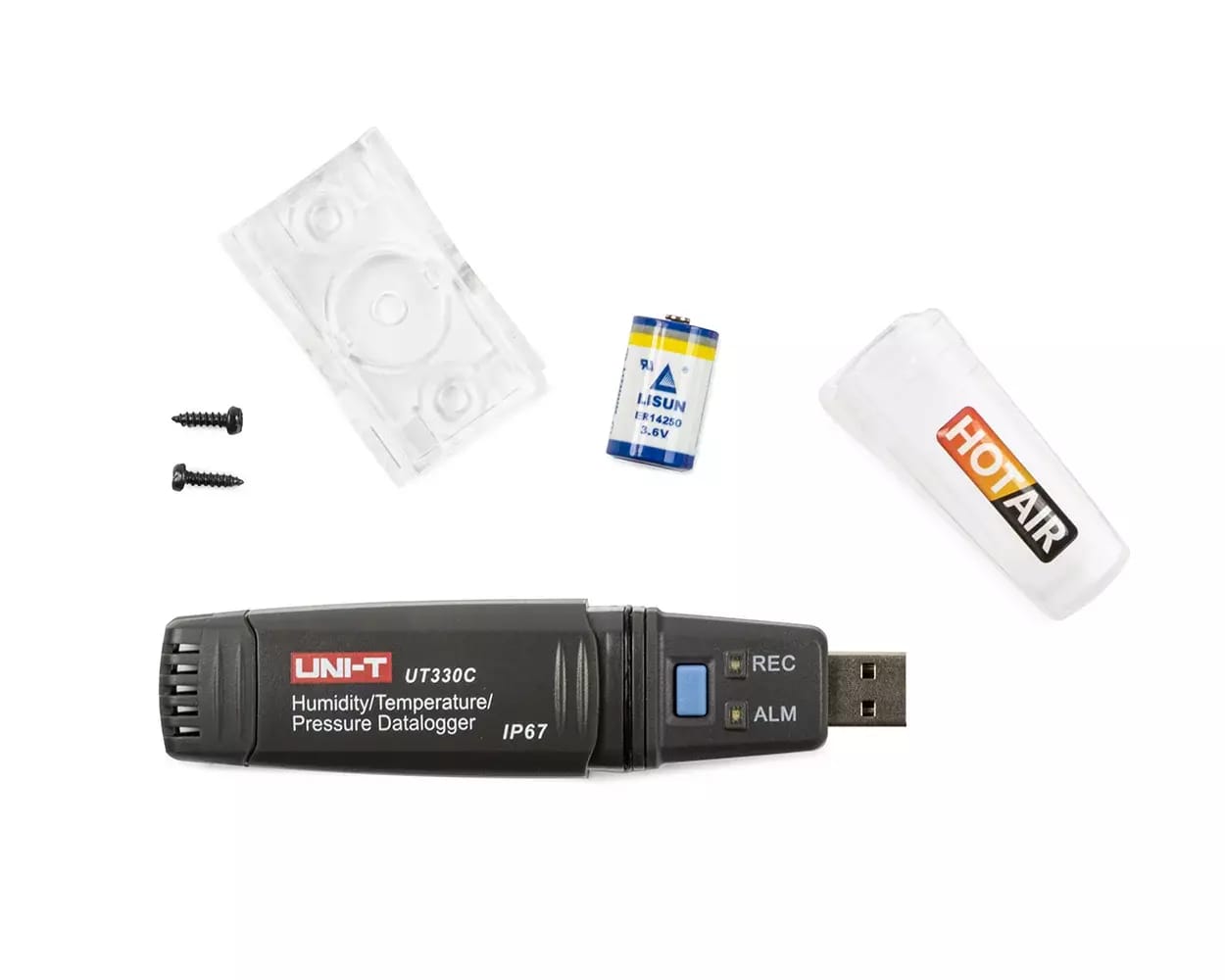 UNI-T UT330B Temperatur- und Feuchtigkeitsdatenlogger mit USB und IP67 – 2