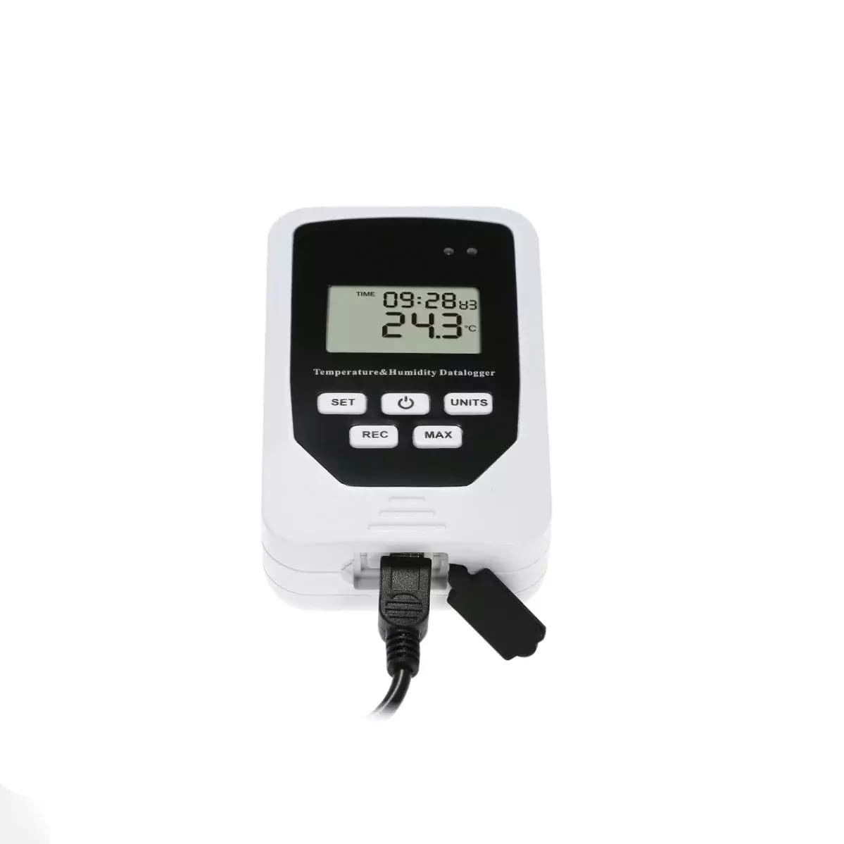 Temperatur/Feuchte-Datenlogger HA-1 -40℃~105℃, USB mit Display – 2