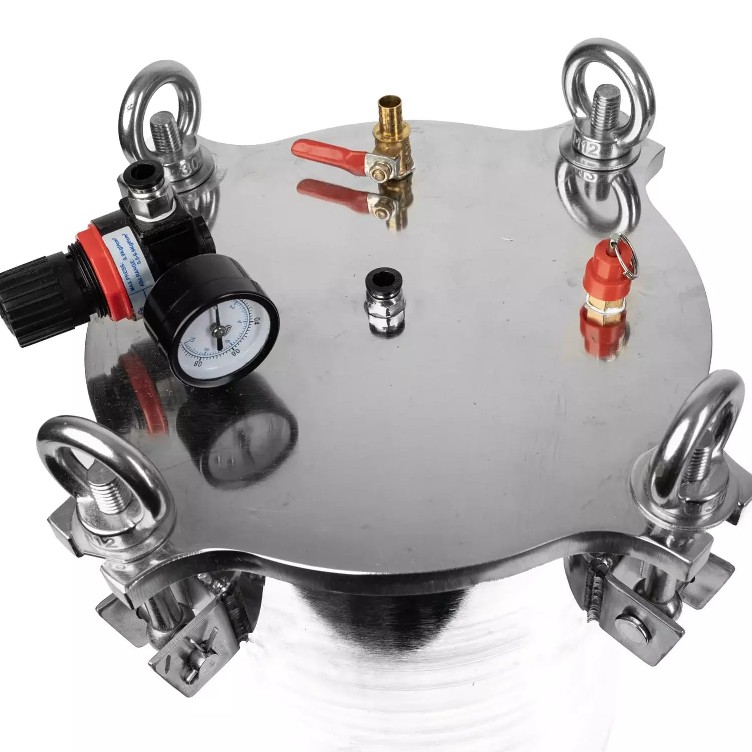 Drucktank / Behälter für Zapfsäulen 10l aus Edelstahl – 2