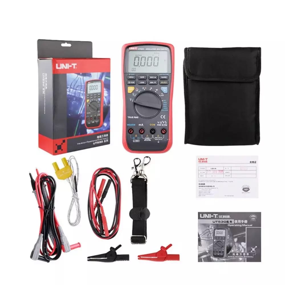 UNI-T UT533 Multimeter mit Isolationswiderstandsmessfunktion – 2