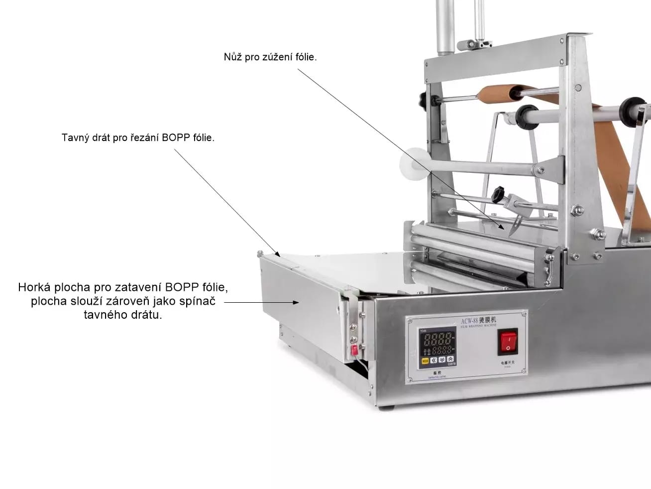 ACW-88 BOPP-Cellophan/Tatragan-Tabletop-Verpackung – 2