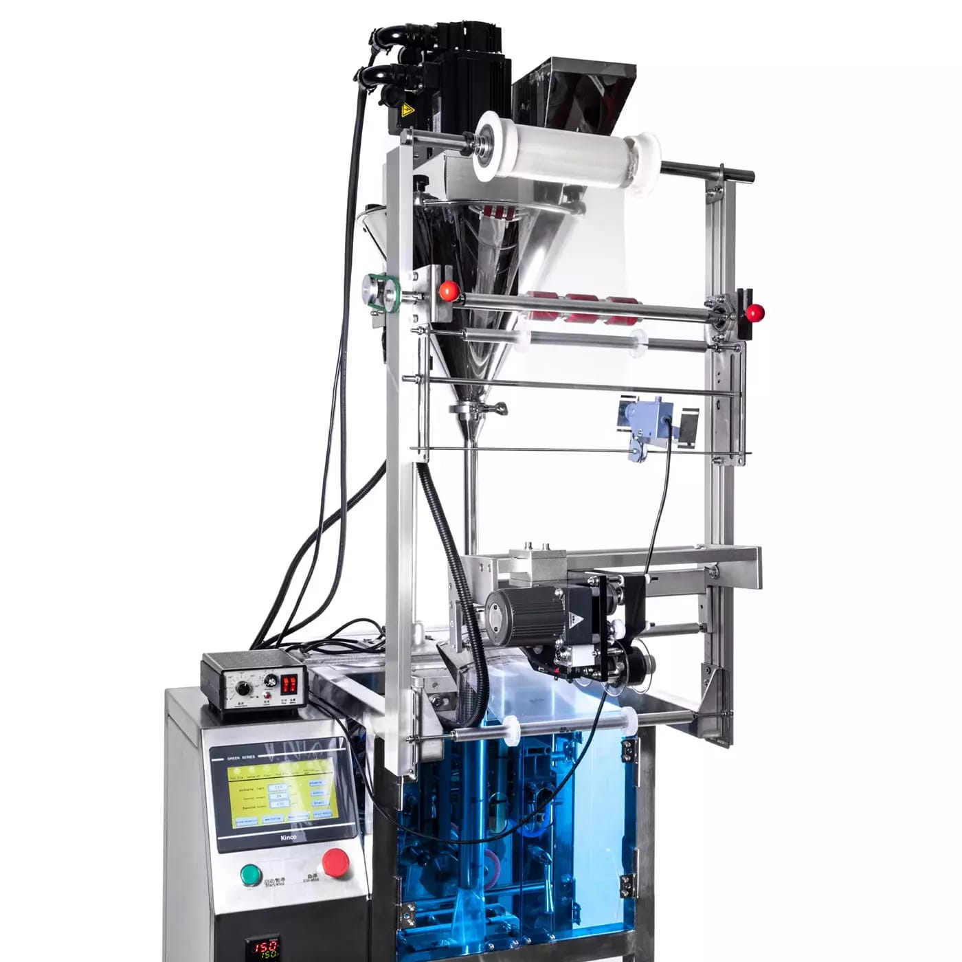 LPF20L 1-125g Schraubendosierautomat mit Packer, Dosierdatendrucker und Markierungserkennung – 2