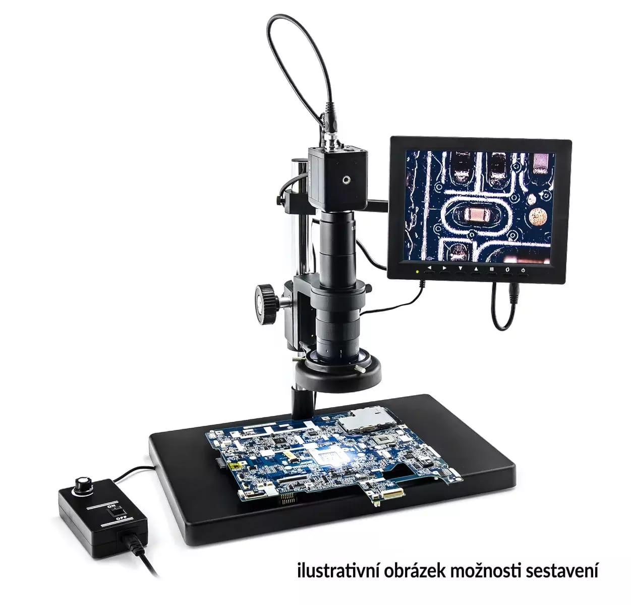 Mikroskop für CS-Kamera mit Zoomobjektiv – 2