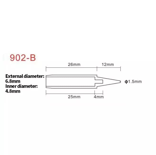 Lötspitze B Serie 902 für YIHUA-Stationen – 2