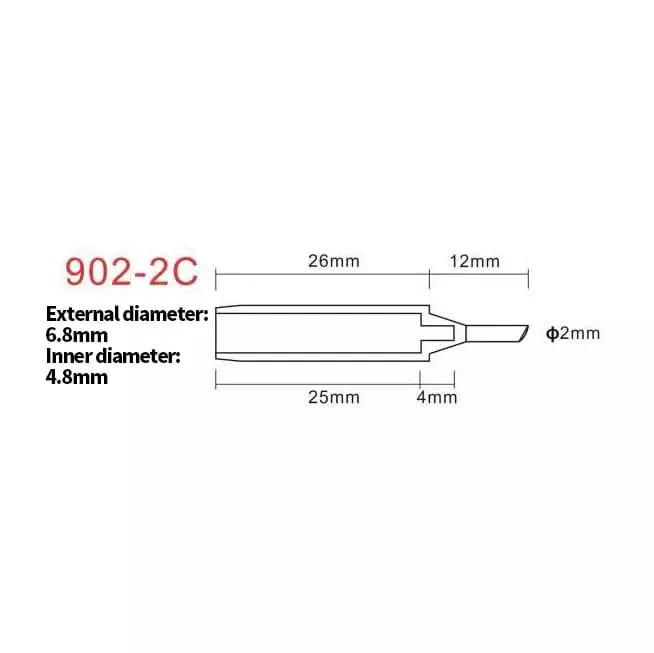Lötspitze 2C Serie 902 für YIHUA-Stationen – 2