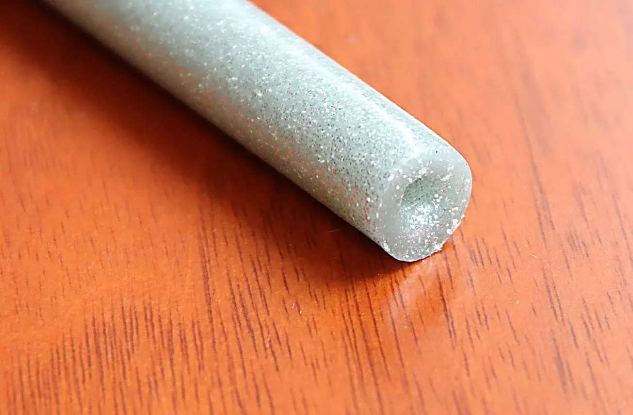 Dekorative Glitzerkanonen silber 51Stück(1kg) – 2